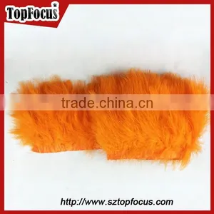 Costume Designing or Dress With Trimming Blue Ribbon Turkey Marabou Feather thumbnail-4