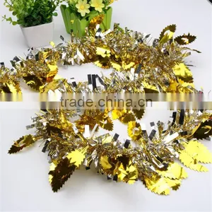 Cheap Colorful Christmas Tinsel Garland Tree Decorations Wedding Decorative Garland thumbnail-2