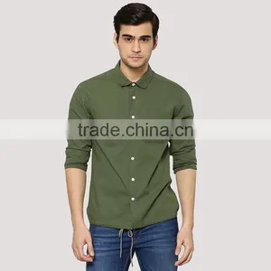 Wholesale High End Dress Shirts Design Latest Fashion Funky Designer Shirts for Men thumbnail-1