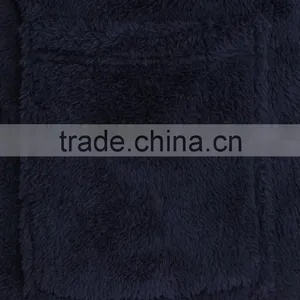 Long Sleeves Plain Warm Men Fleece Pyjamas thumbnail-2