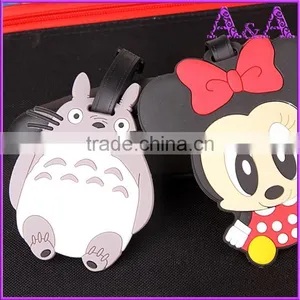 Fashion Custom Gift Airplane Soft Pvc pu Leather Luggage Tags thumbnail-1