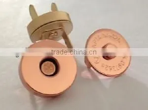 Environment Friendly Gold Finish Color Magnetic Button, Magnetic Snap Button JS-CR-97 thumbnail-1