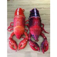 100*25cm Using 3D Digital Printing Technology, Modeling Realistic, New Lobster Pillow, Window Decoration，Birthday Christmas Surprise Gift thumbnail-1