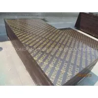 MERINOPLEX BRAND FILM FACED PLYWOOD, MR GLUE, POPLAR CORE, BROWN PRINTED FILM thumbnail-2