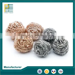 New Design Galvanized Mesh Steel Wool Scourer With Great Price thumbnail-3
