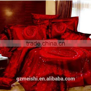 3D Red Rose Bedding Set 3d Comforter Set thumbnail-4