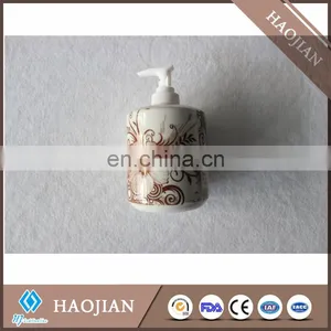 Sublimation Ceramic Soap Dispenser With White Plastic Water Pump thumbnail-3