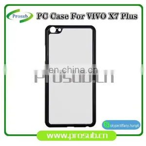 2d Sublimation PC Plastic Blank Smartphone Case Cover for Prosub-VIVO X7 Plus thumbnail-1