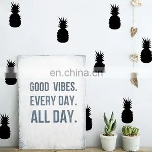 Ins Style Colorful Pineapple Fruit Vinyl Wall Sticker Children Room Home Decoration Mural Roon Decal thumbnail-3
