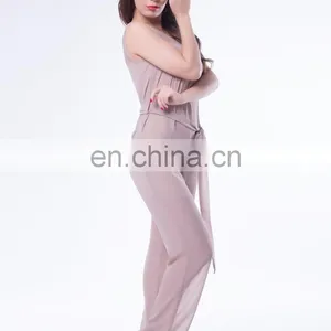 Wholesale Elegant Lace Jumpsuit With Belt thumbnail-2