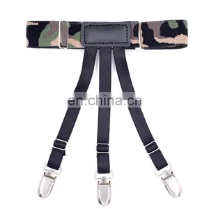Newline Design Mens Fashion Adjustable Shirt Stays Shirt Garters thumbnail-6