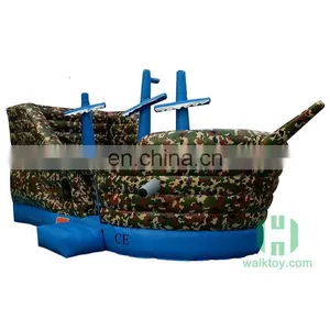 Cool Warship Design Air Inflatable Bounce for Sale thumbnail-1