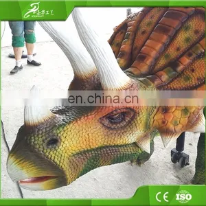 CE Approved Vivid Electric Walking Dinosaur Ride for Kids thumbnail-2