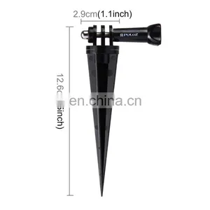 PULUZ Sandy Beach Soil Land Grassland Fixed Auxiliary Bracket Tripod Mount With Adapter & Screws thumbnail-2