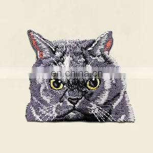 Custom 3d Logo Design Animal Sew on Embroidery Patches thumbnail-3