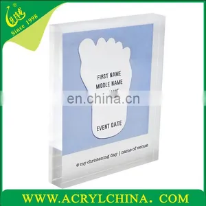 Acrylic Block Display/Acrylic Logo Block/Lucite Block thumbnail-1