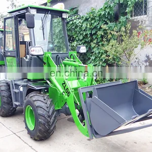 0.6ton 4 Wheel Drive Mini Used Front End Wheel Loader Prices With CE For Sale thumbnail-1