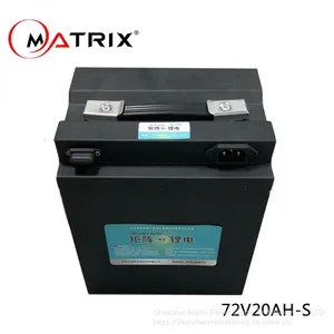 72V 20ah - 80ah Lithium Ion Battery Pack for 1000W ~5000W Motor Scooter Motorcycle thumbnail-1