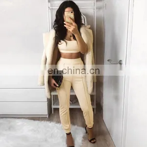 Amazon Best Sellers Women Fitness Yoga Suit Ladies Sportswear Yoga Top&Pants Women Fitness Clothing Set thumbnail-5