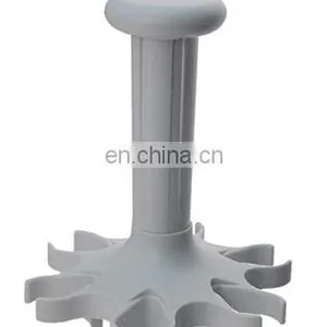 Adjustable Plastic Material Single Channel Round Holder Pipette Stand thumbnail-6