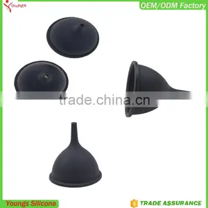 China Supplier Silicone Kitchen Tools Wide Mouth Funnel Jam Funnel Cooking Funnel thumbnail-6