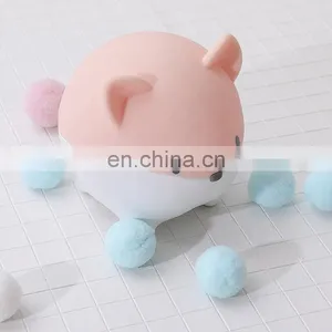 Wholesale 3D Mouse Shape Silicone USB Night Light Festival Gift for Home Decor thumbnail-4