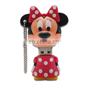 Wholesale PVC Material Cartoon Anime Character Custom Usb Flash Drive thumbnail-5