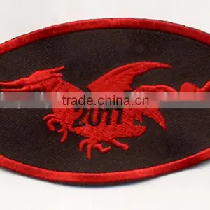 Merrow Border Emblem Embroidery Patch Woven Patch thumbnail-1