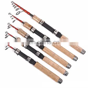 Winter Fishing Carbon Fiber Ultra-short Sea Fishing Rod Ice Fishing Rod and Bait Casting Reel Ice Fishing Rod Reel Combination thumbnail-1