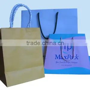 Fancy Design Kraft Paper Bag for Shopping Quality Choice thumbnail-4