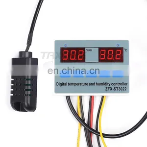 Digital Temperature Humidity Controller Regulator Thermostat Hygrostat Thermometer Hygrometer Control With Humidity Sensors 220V thumbnail-1