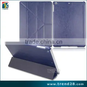 Wholesale Folding Leather Flip Cover Case for Ipad Air Tablet thumbnail-2