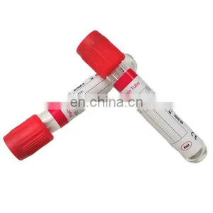 Hot Selling Medical Disposable no Additive Tube Serum Blood Collection Tube thumbnail-1