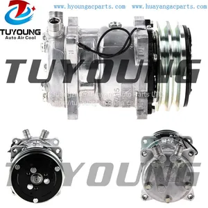 China Factory Wholesale SD5H14 Car AC Compressors Kenworth K100 1981-1985 ALL New Holland Sd508 4510 4644 thumbnail-2