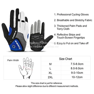 INBIKE Cycling Gloves for Men Breathable Bike Gloves thumbnail-5