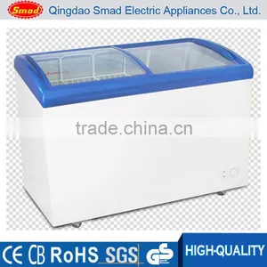 Supermarket Galss Door Ice Cream Display Deep Chest Freezer Cabinet Quality Choice thumbnail-4