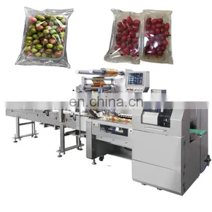 Cherry Fruit Vegetable Automatic Packing Packaging Machine With Tray In Plastic Bag 2.5KG thumbnail-1