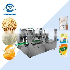 Powder Packaging Stand Up Pouch Wheat Flour Date Seeds Hardware Weighing And Packing Machine thumbnail-1