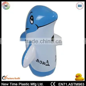 New Plastic Inflatable PVC Animal Punching Bag thumbnail-1