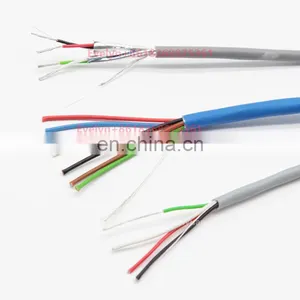 Security Cable 4C 1.5mm2 Copper Wire Shielded Solid Copper Alarm Cable thumbnail-5