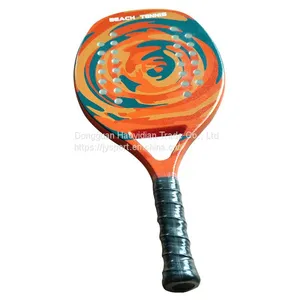 Beach Tennis Racket Carbon Composite Soft EVA Core OEM Brand Custom Logo JYBT-01 thumbnail-1