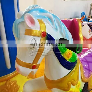 Cheap Carnival Game Kids Small Children Park Merry go Round for Sale thumbnail-3