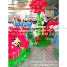 Zhongshan Tai Le Play Children Indoor and Outdoor Waterproof Glass Steel Guangdong Machinery Class Play Equipment Children's Coffee Cup Rotary Cup Rose Rotary Cup thumbnail-2
