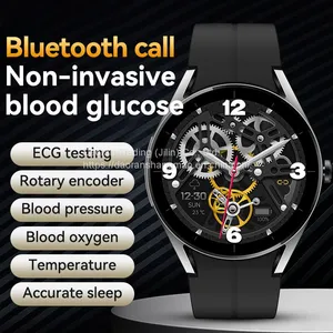 Smart Watch, Smart Bracelet, Electrocardiogram, Heart Rate, Blood Oxygen, Blood Pressure, Blood Sugar thumbnail-1