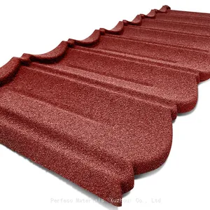 Modern Stone Coated Roofing Tiles South Africa Metal Roofing Tile1340*420mm thumbnail-3