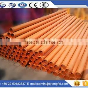 ST52 DN125 4.5mm Thickness Seamless Standard Concrete Pump Boom Pipe thumbnail-1