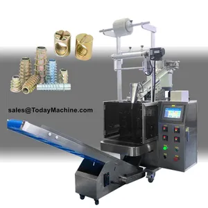 Automatic Bolt Screw Nail Nut Accessories Bag Counting Sealing Packing Machine With Vibrating Plate thumbnail-4