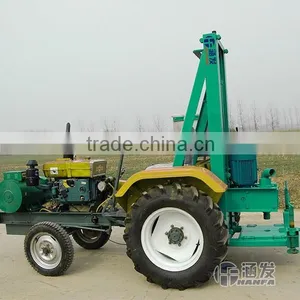 Max 120m Depth! HF100T Tractor Type Water Well Drilling Machine thumbnail-5