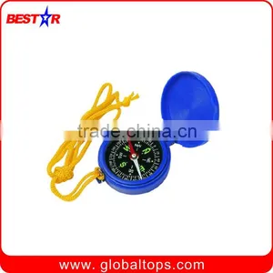 Mini Plastic Compass With Rope for Traveling thumbnail-1