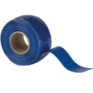 Air Hose PVC Pipe Repair Leak Seal Rescue Wire Warning High Voltage Insulation Self Fusing Black Bondage Tape thumbnail-1